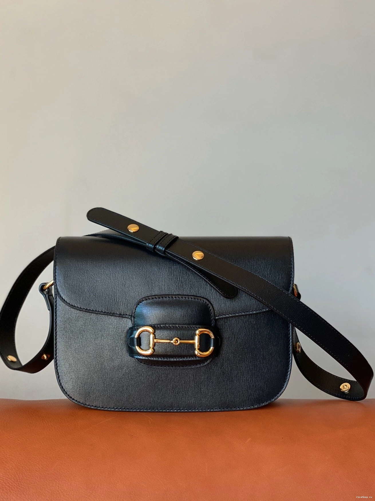 First bag ru 1955 shoulder bag GUCCI Horsebit 0822